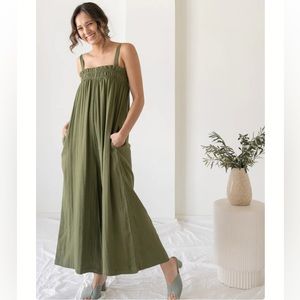 Laude The Label Laurel Jumper in Eden Olive XS S